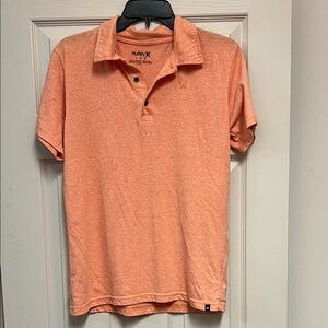 Hurley Men's Vibrant Orange Polo